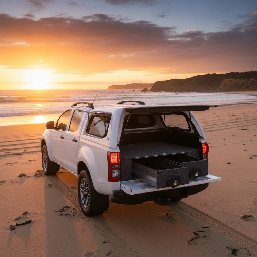 Drawer System Suitable For Isuzu D-Max Dual Cab 09/2012-08/2020