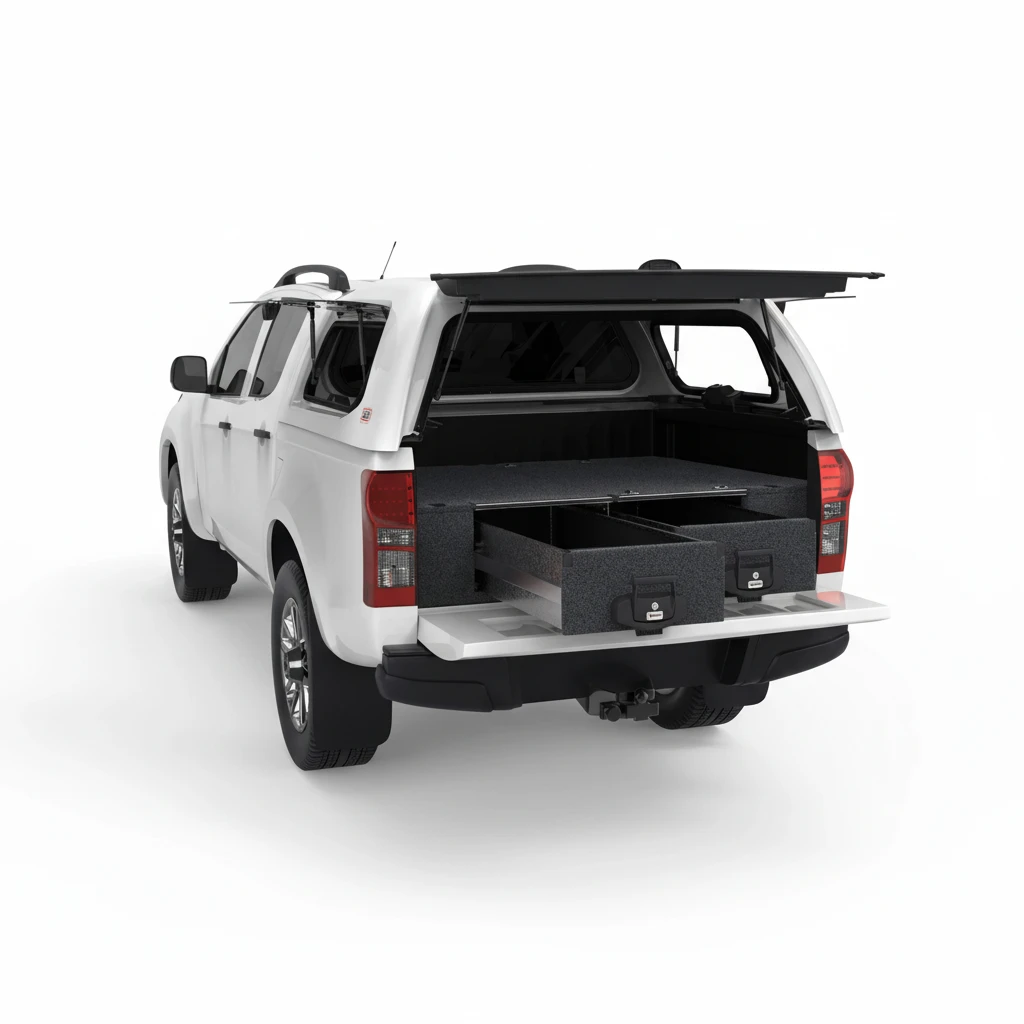 Drawer System Suitable For Isuzu D-Max Single Cab 12/2002-07/2012