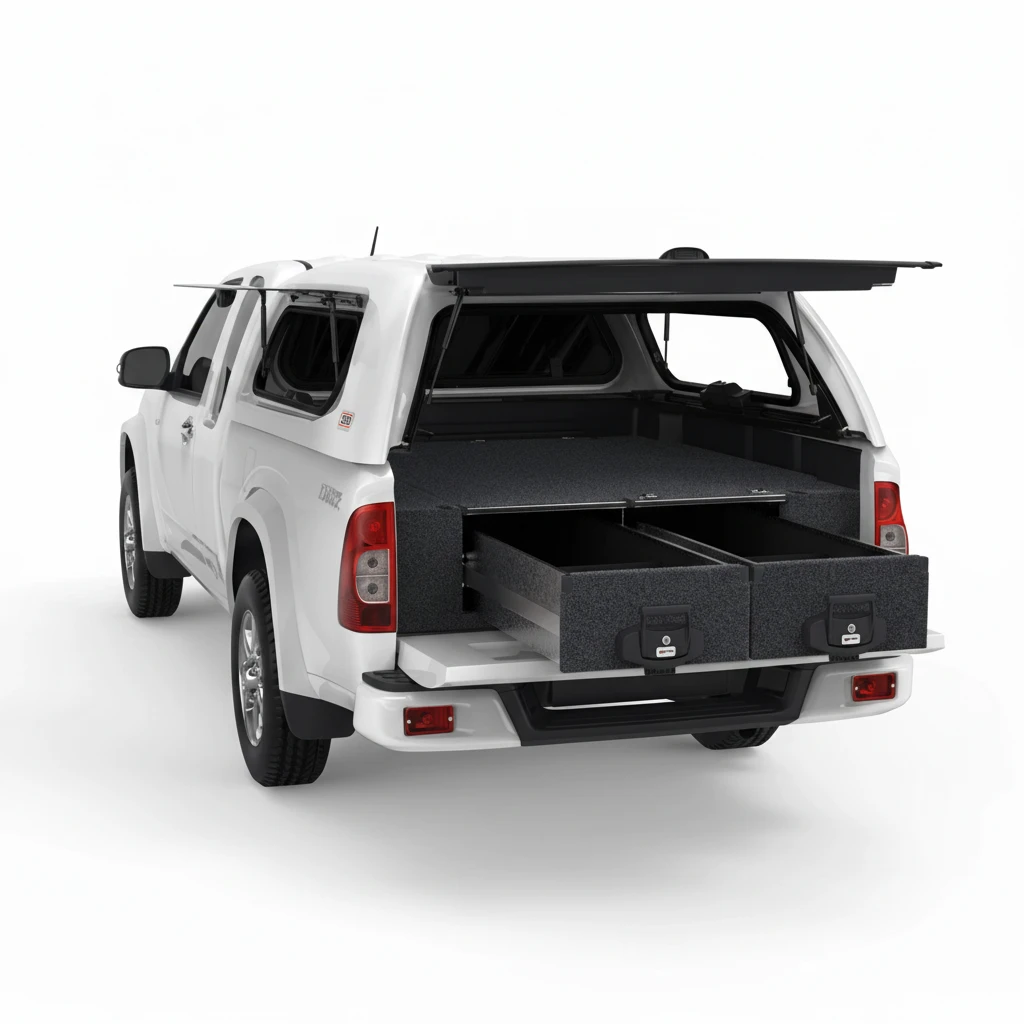Drawer System Suitable For Isuzu Space Cab/Extra Cab 12/2002-07/2012