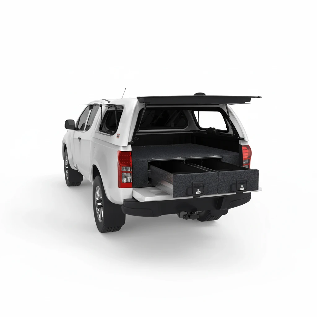 Drawer System Suitable For Isuzu Space Cab/Extra Cab 07/2012-08/2020