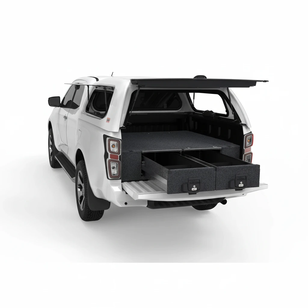 Drawer System Suitable For Isuzu Space Cab/Extra Cab 10/2020–Current
