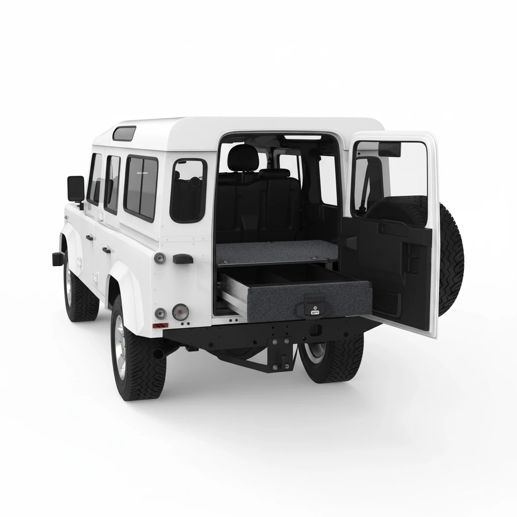 Drawer System Suitable For Land Rover Defender 110 01/2002-02/2016