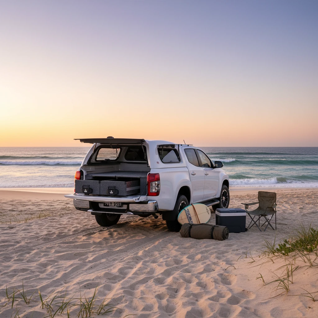 Drawer System Suitable For Mitsubishi Triton MR Dual Cab GXL 01/2019