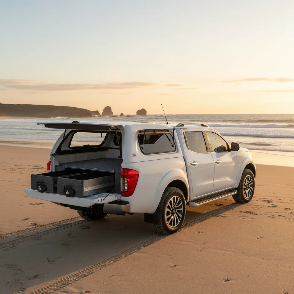 Drawer System Suitable For Nissan Navara NP300 Dual Cab 06/2015-Current