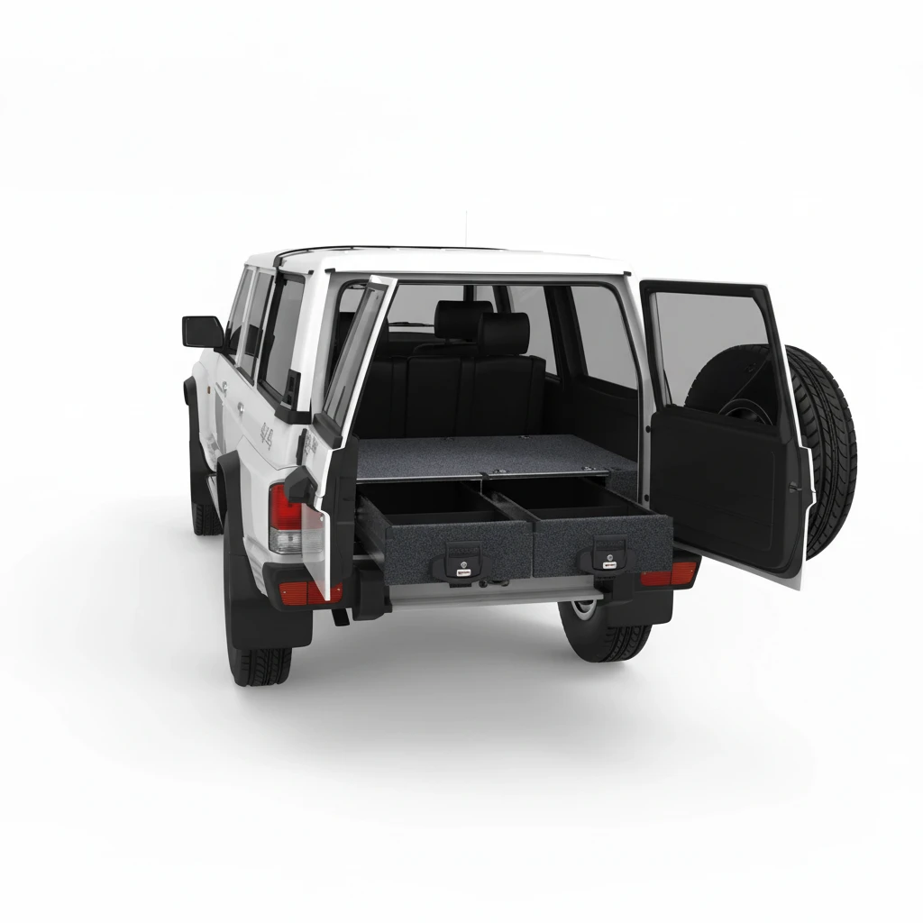 Drawer System Suitable For Nissan Patrol GQ Wagon And SWB 01/1988-10/1997