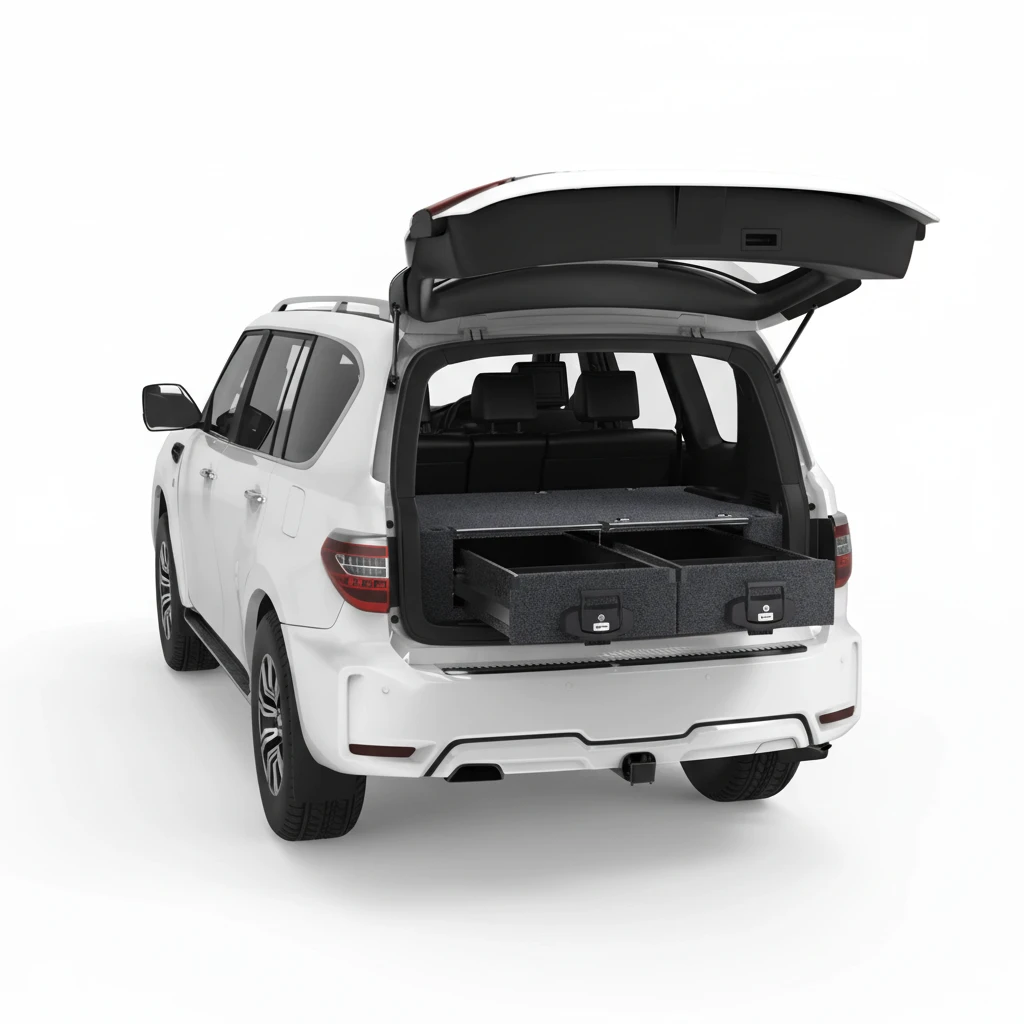 Drawer System Suitable For Nissan Patrol Y62 Wagon 01/2011-Current