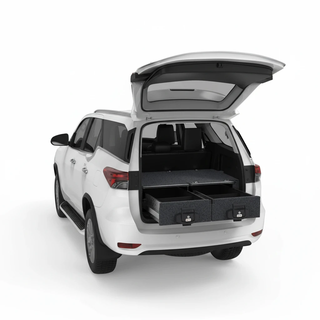 Drawer System Suitable For Toyota Fortuna Wagon 01/2015-Current
