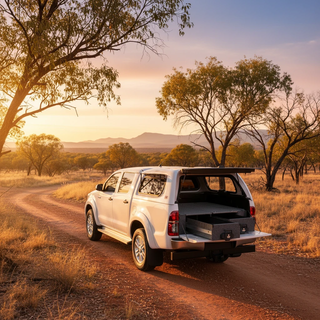 Drawer System Suitable For Toyota Hilux Dual Cab SR5 J Deck 03/2005-09/2015