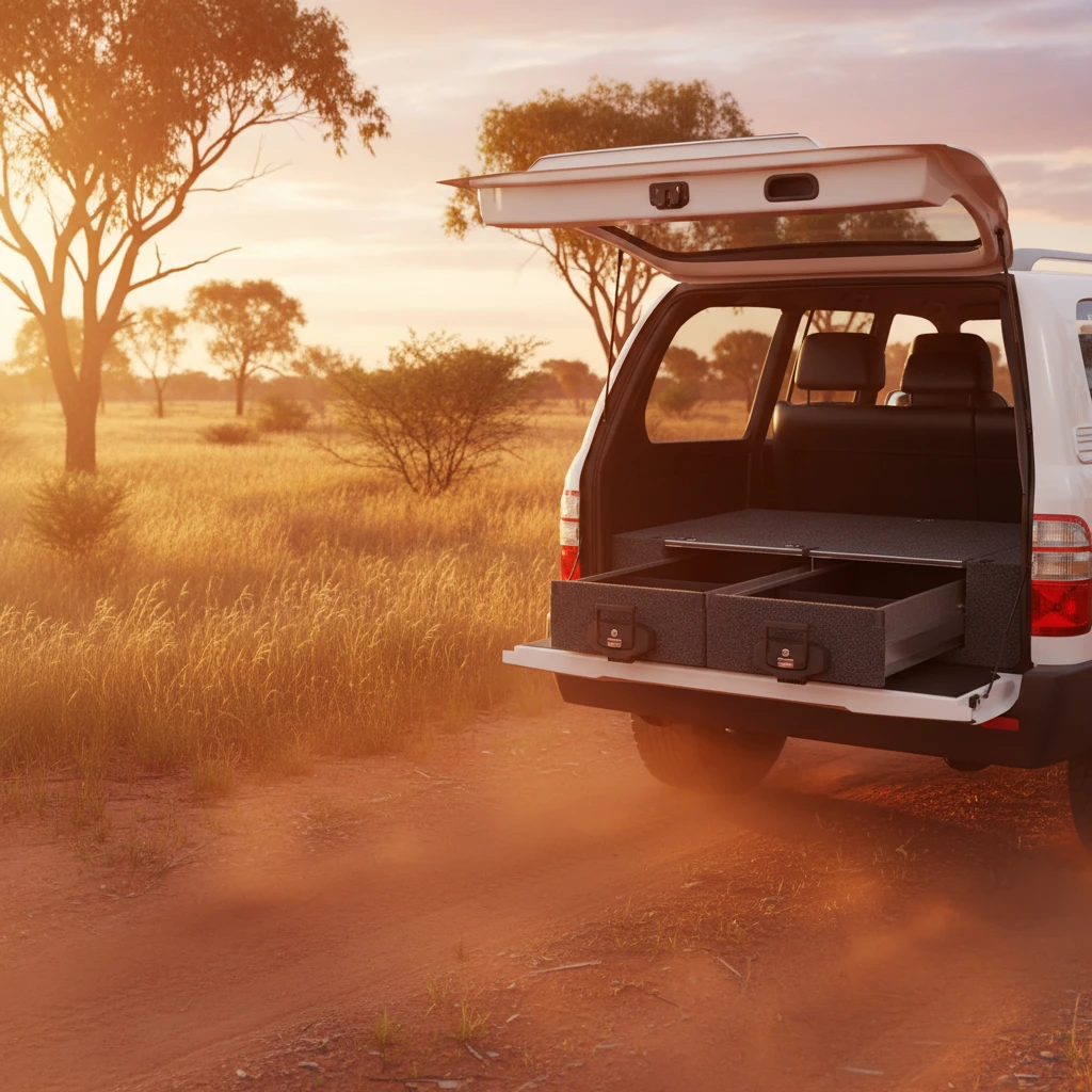 Drawer System Suitable For Toyota Landcruiser 100 Series GXL Wagon 04/1998-07/2002