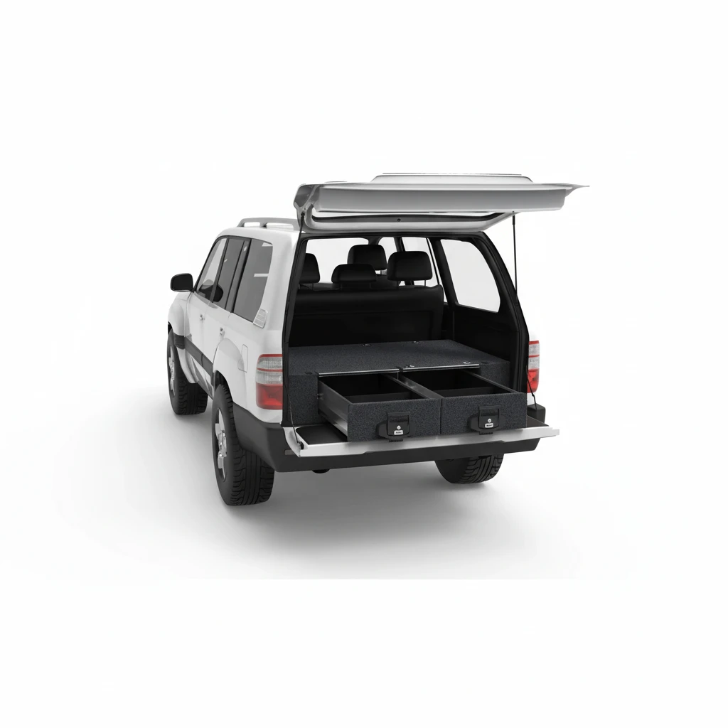 Drawer System Suitable For Toyota Landcruiser 100 Series GXL Wagon 04/1998-07/2002