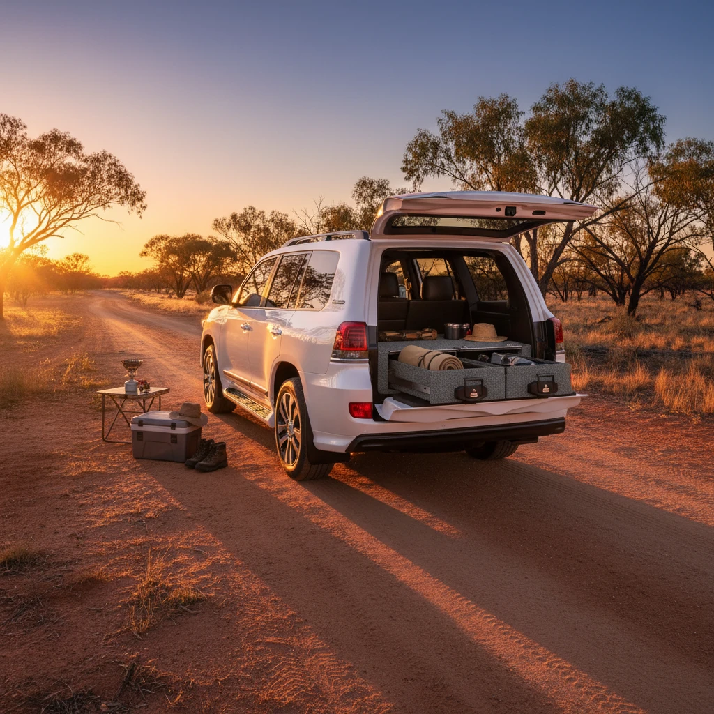 Drawer System Suitable For Toyota Landcruiser 200 Series GX Wagon 12/2007-02/2012