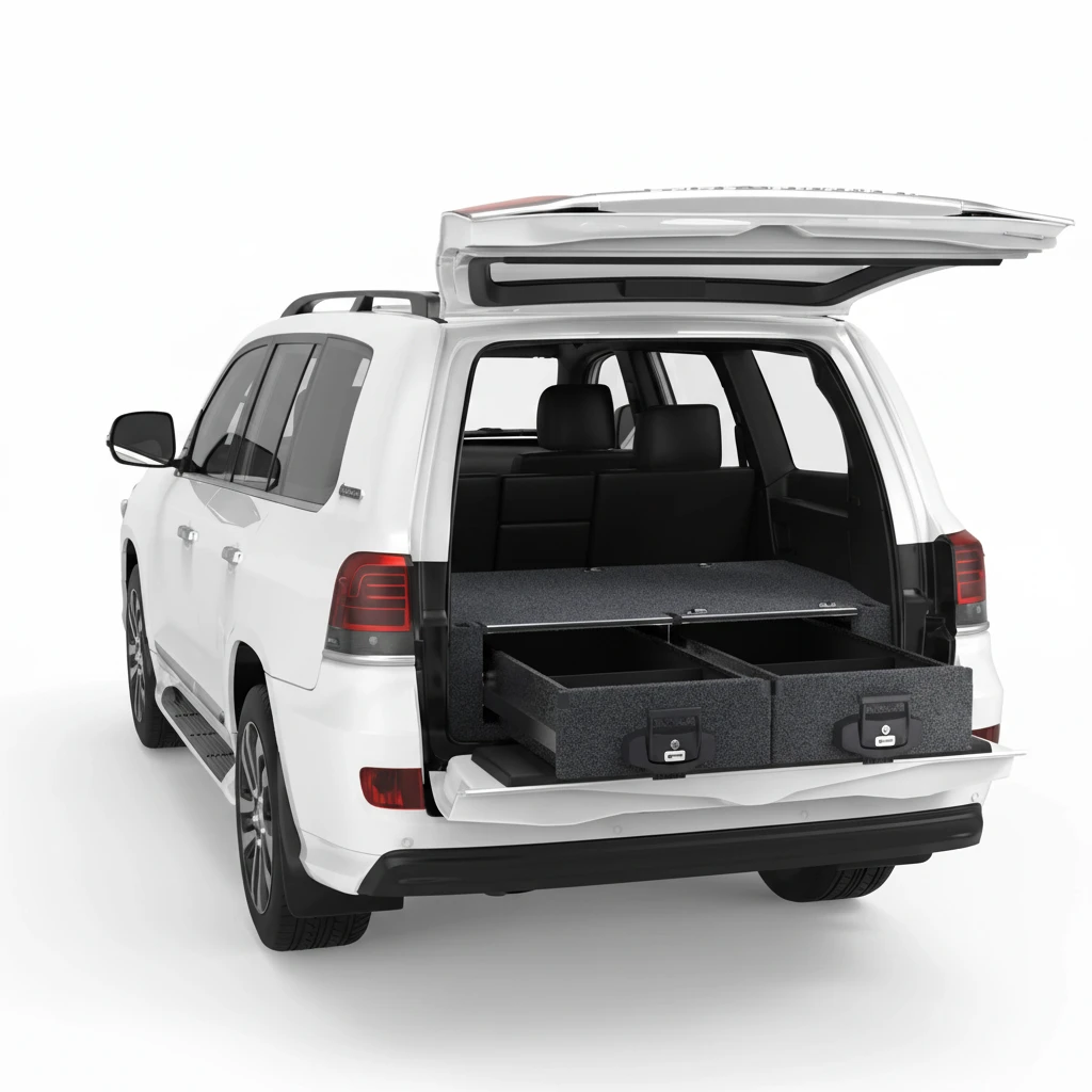 Drawer System Suitable For Toyota Landcruiser 200 Series GX Wagon 12/2007-02/2012