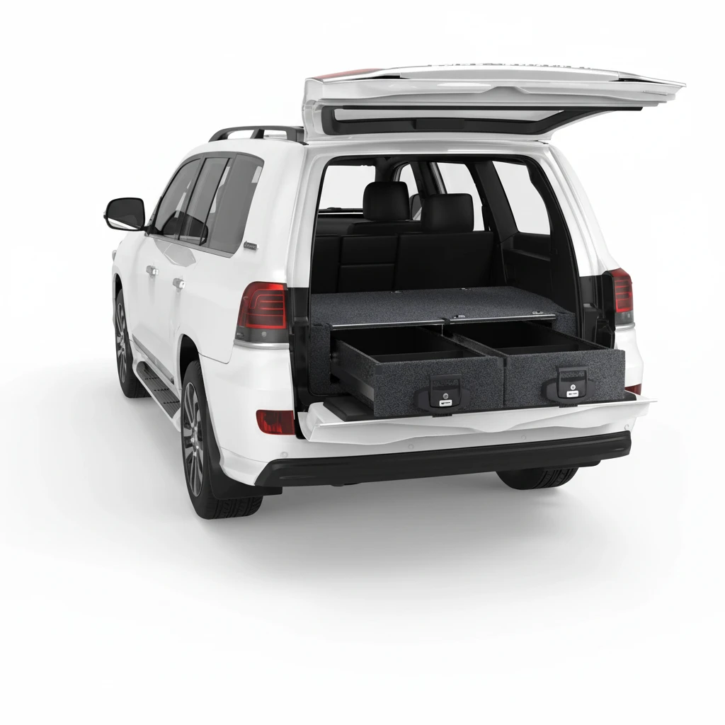 Drawer System Suitable For Toyota Landcruiser 200 Series GXL Wagon 12/2007-10/2021