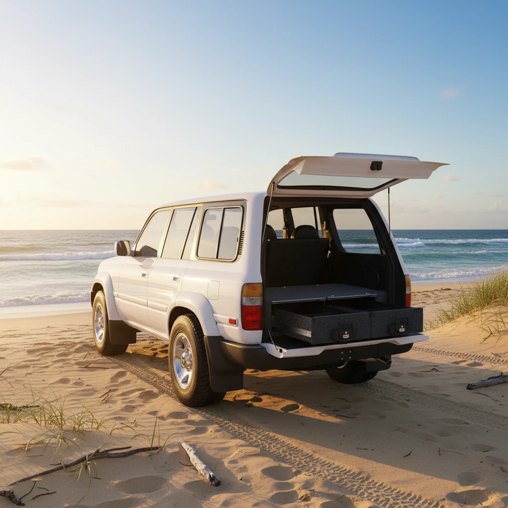 Drawer System Suitable For Toyota Landcruiser 80 Series GXL Wagon 1990-1994