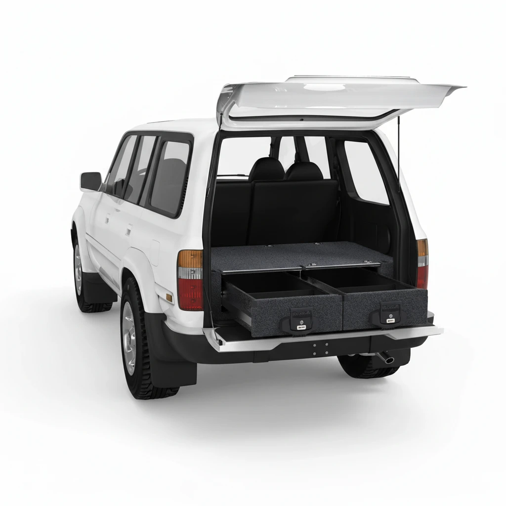 Drawer System Suitable For Toyota Landcruiser 80 Series GXL Wagon 1990-1994