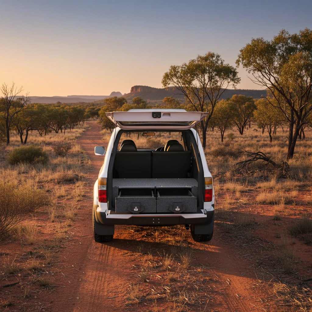 Drawer System Suitable For Toyota Landcruiser 80 Series Standard Wagon 05/1990-12/1994