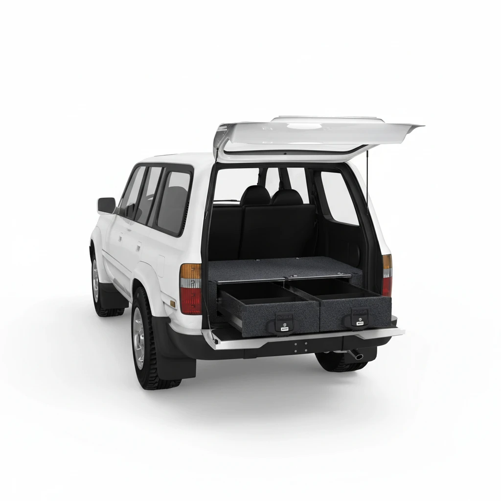 Drawer System Suitable For Toyota Landcruiser 80 Series Standard Wagon 05/1990-12/1994