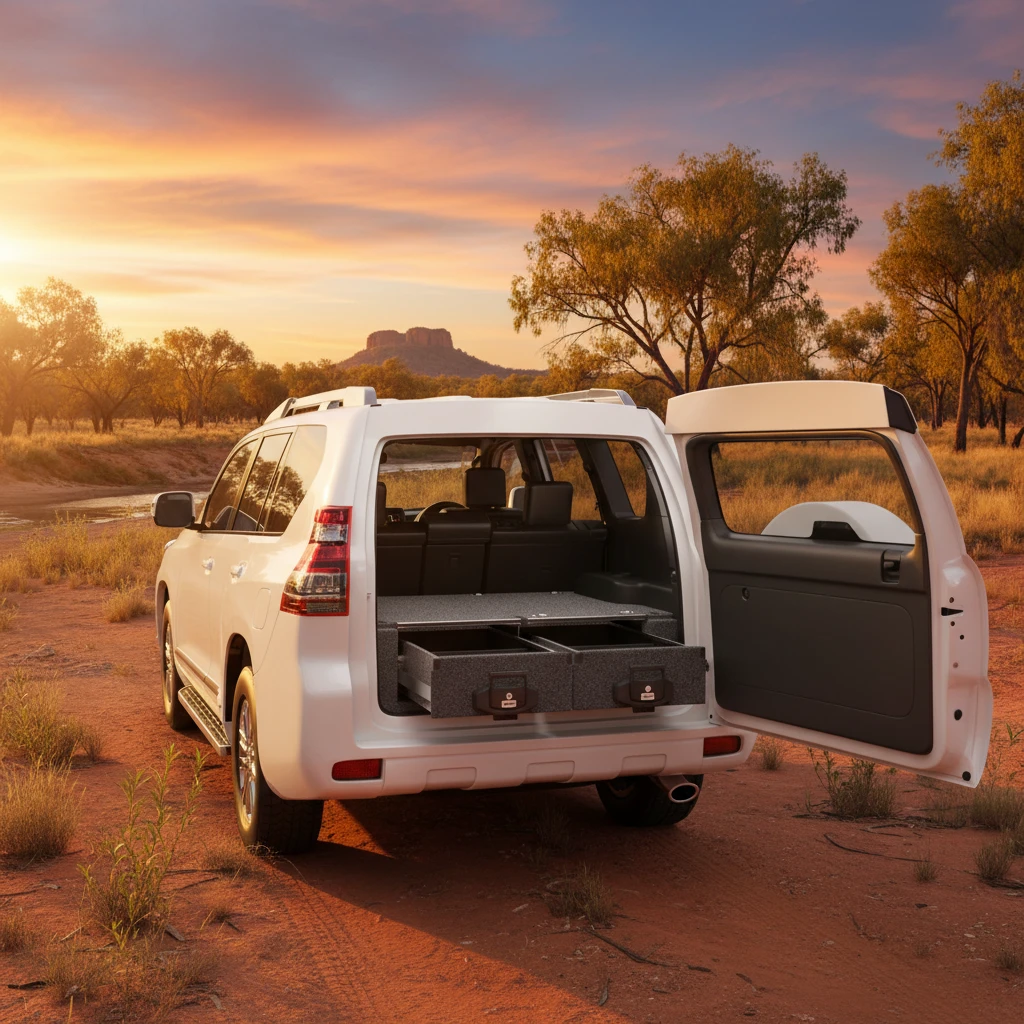 Drawer System Suitable For Toyota Landcruiser Prado 150 Series GXL/VX/Kadadu Wagon 11/2009-Current