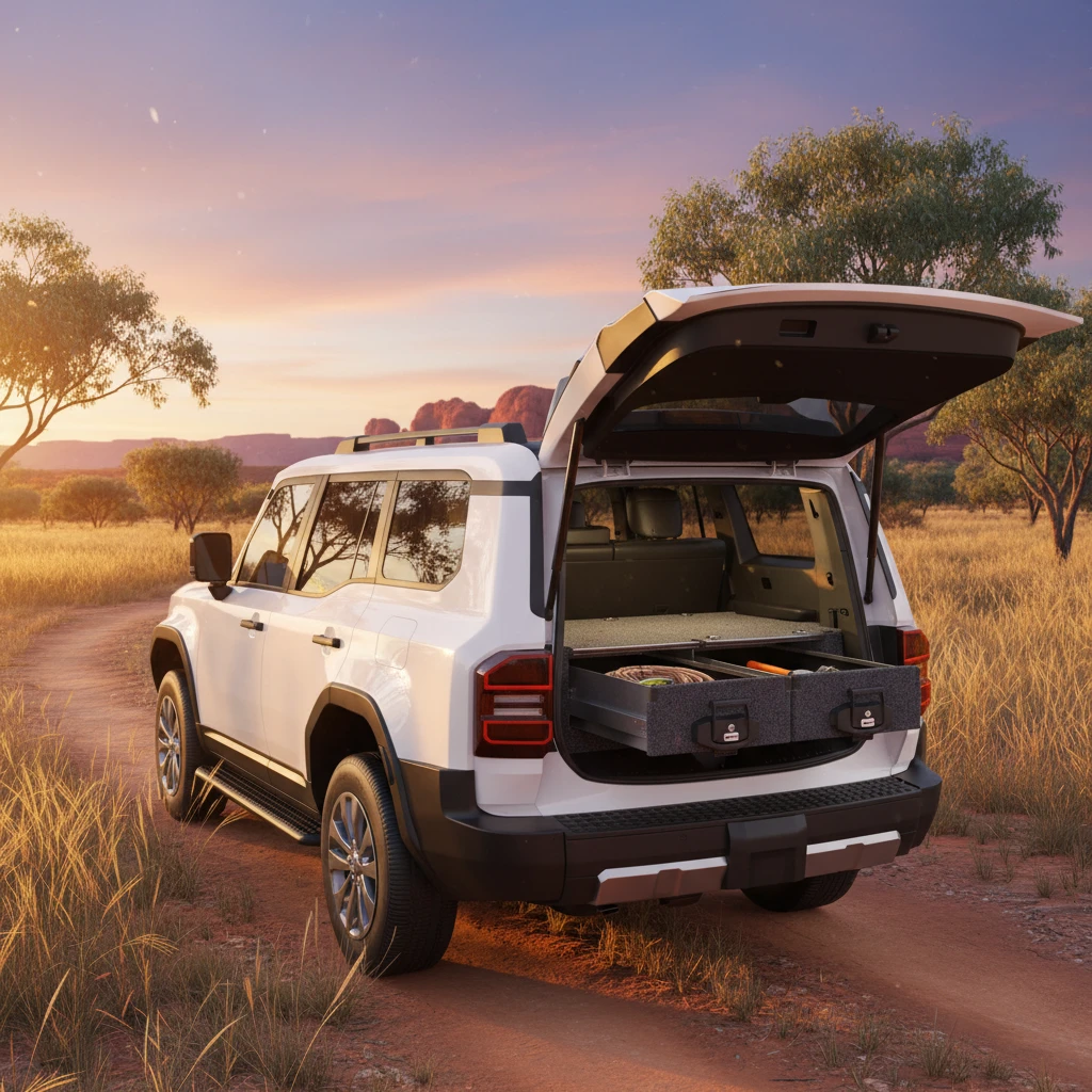 Drawer System Suitable For Toyota Landcruiser Prado 250 Series Altitude 10/2024-Current