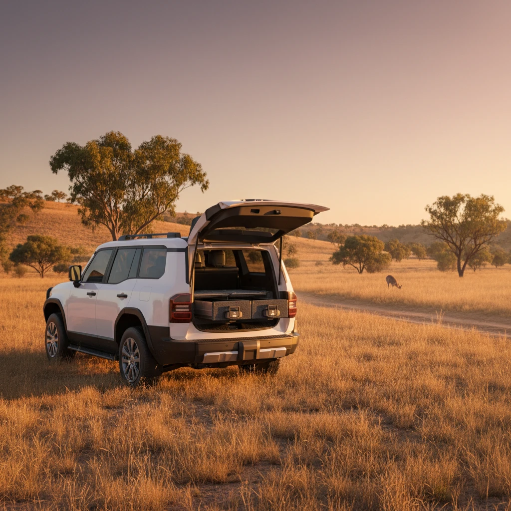 Drawer System Suitable For Toyota Landcruiser Prado 250 Series GXL Wagon 10/2024-Current