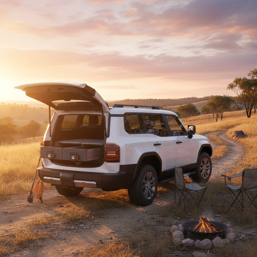 Drawer System Suitable For Toyota Landcruiser Prado 250 Series Kakadu Wagon 10/2024-Current