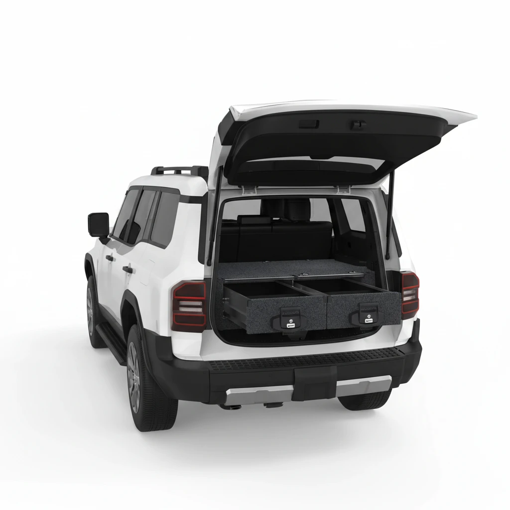 Drawer System Suitable For Toyota Landcruiser Prado 250 Series Kakadu Wagon 10/2024-Current