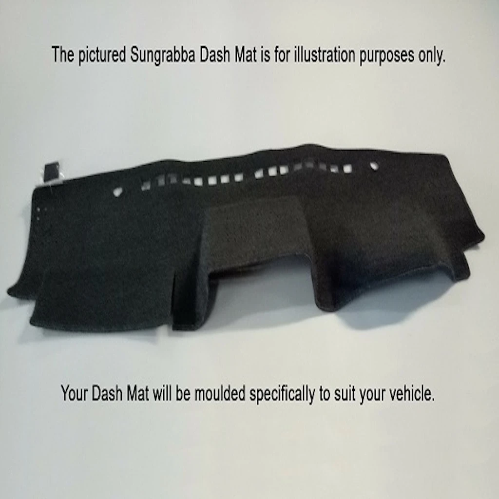 Sandgrabba Dash Mat Suitable For Isuzu DMAX Dual Cab LSM LSU XT X-Terrain Four Door Utility 2020 - 2022