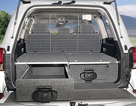 4wd Rear Drawer Systems & Fridge Slides