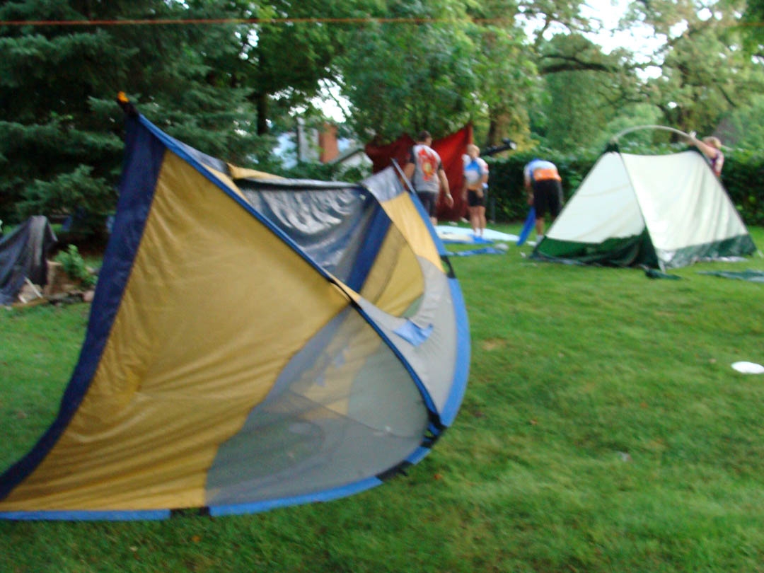 Repair Awnings &amp; Camping Equipment If They Break Out In The Bush