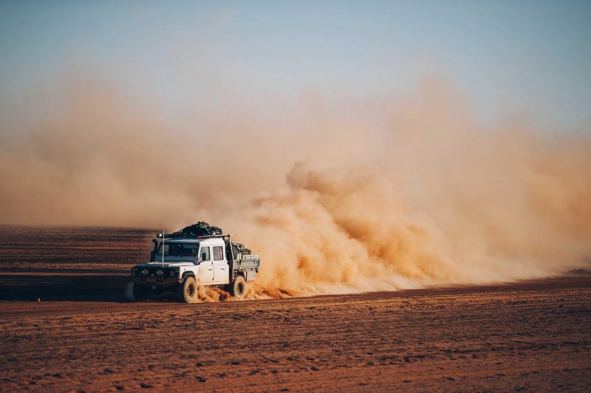 Driving In Bulldust