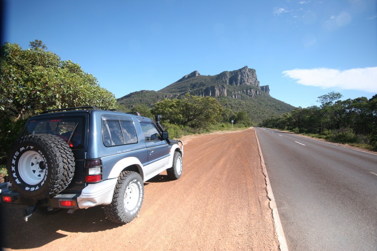 4wd Tracks in the Grampians National Park Victoria